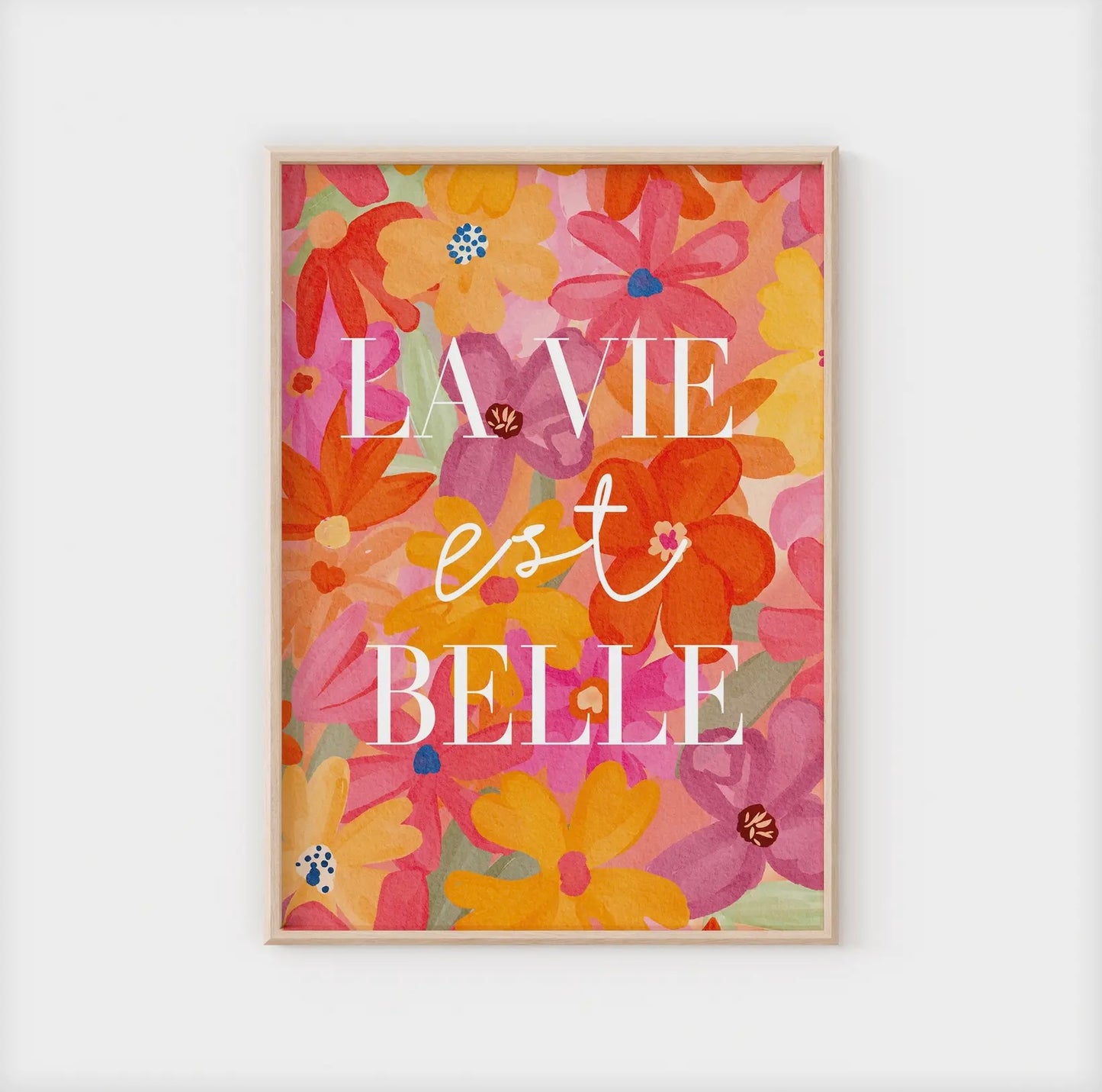 Affiche La vie est belle