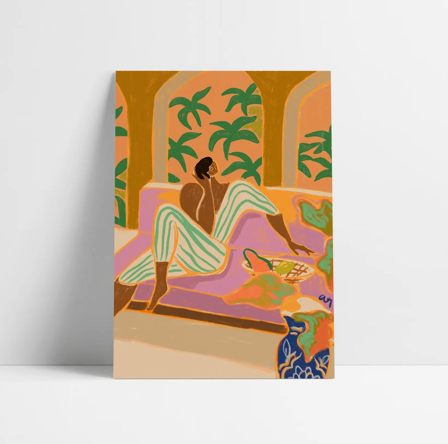 Affiche - Lounging at Twilight