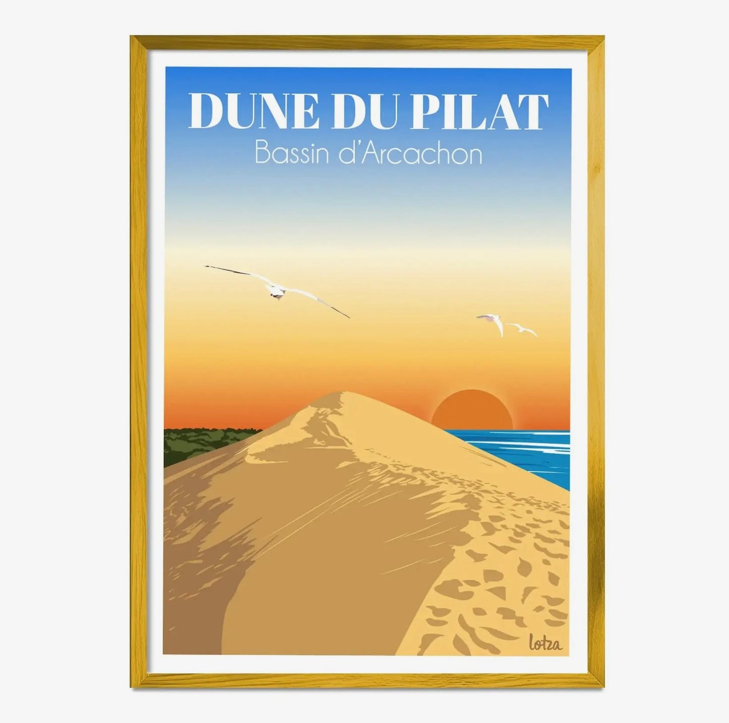 Affiche Dune du Pilat