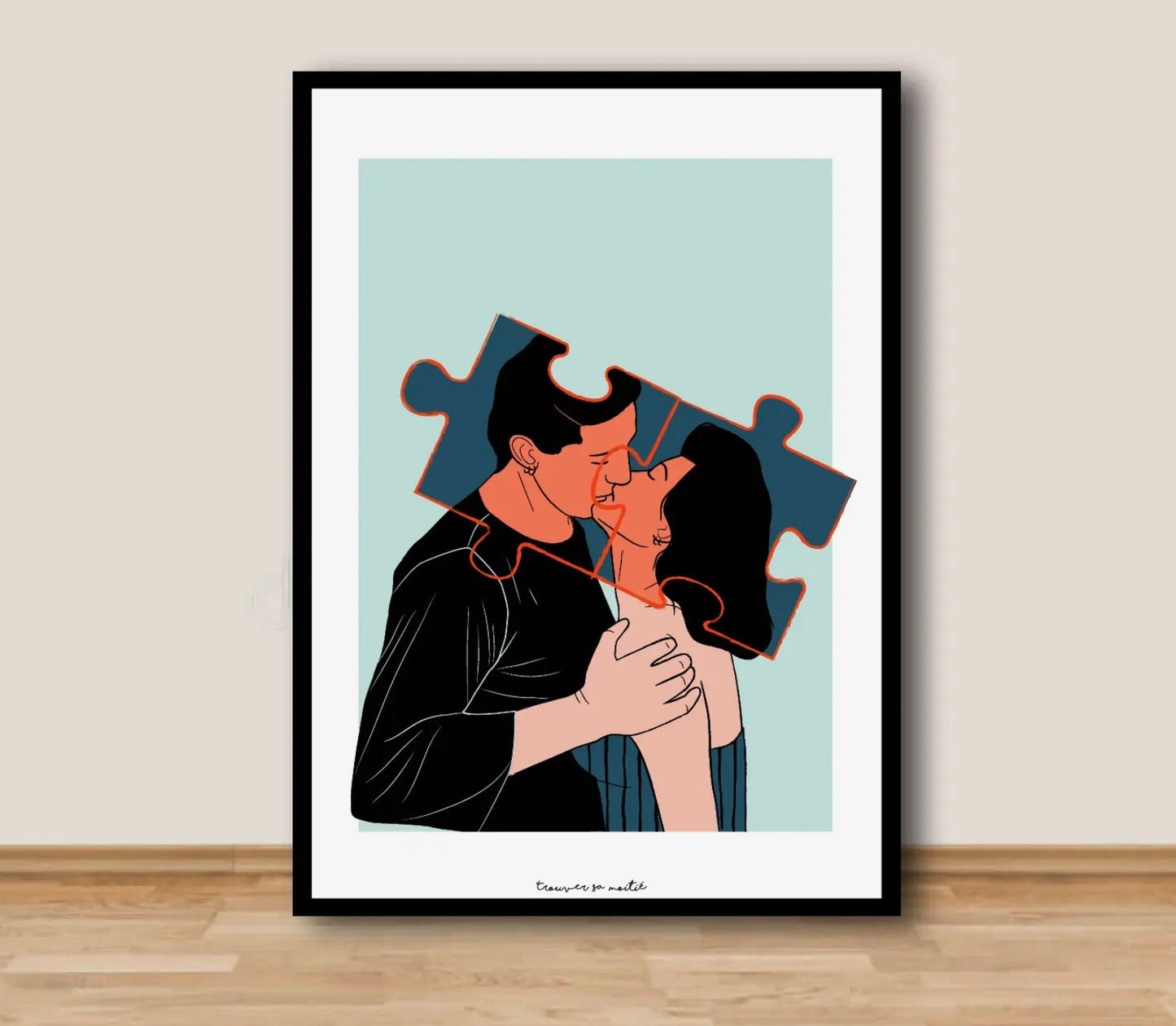 Affiche Trouver sa moitié
