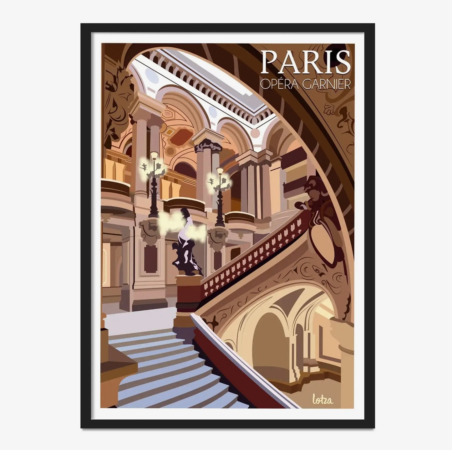 Affiche Paris Opéra Garnier