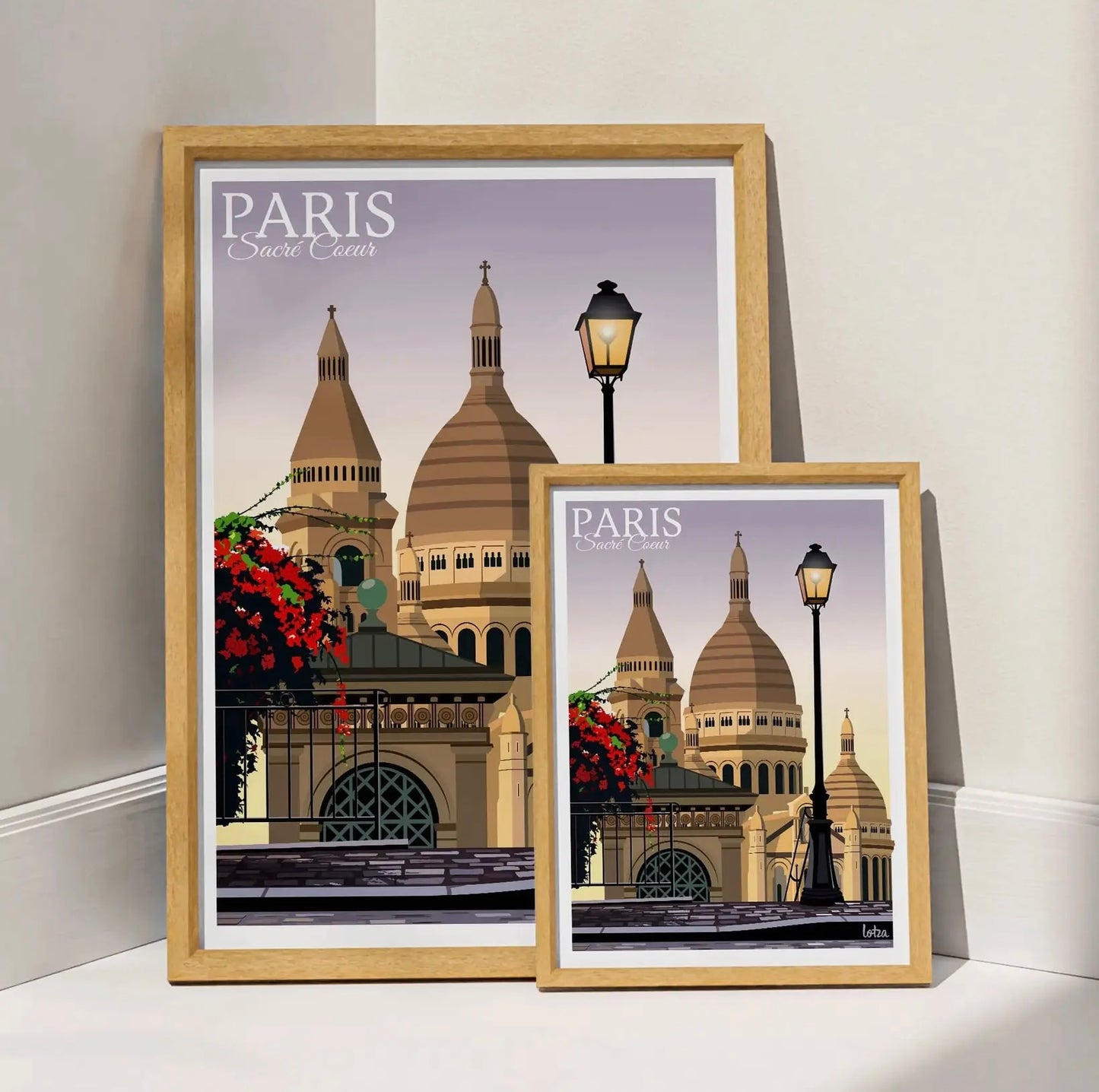 Affiche Paris Sacré Cœur