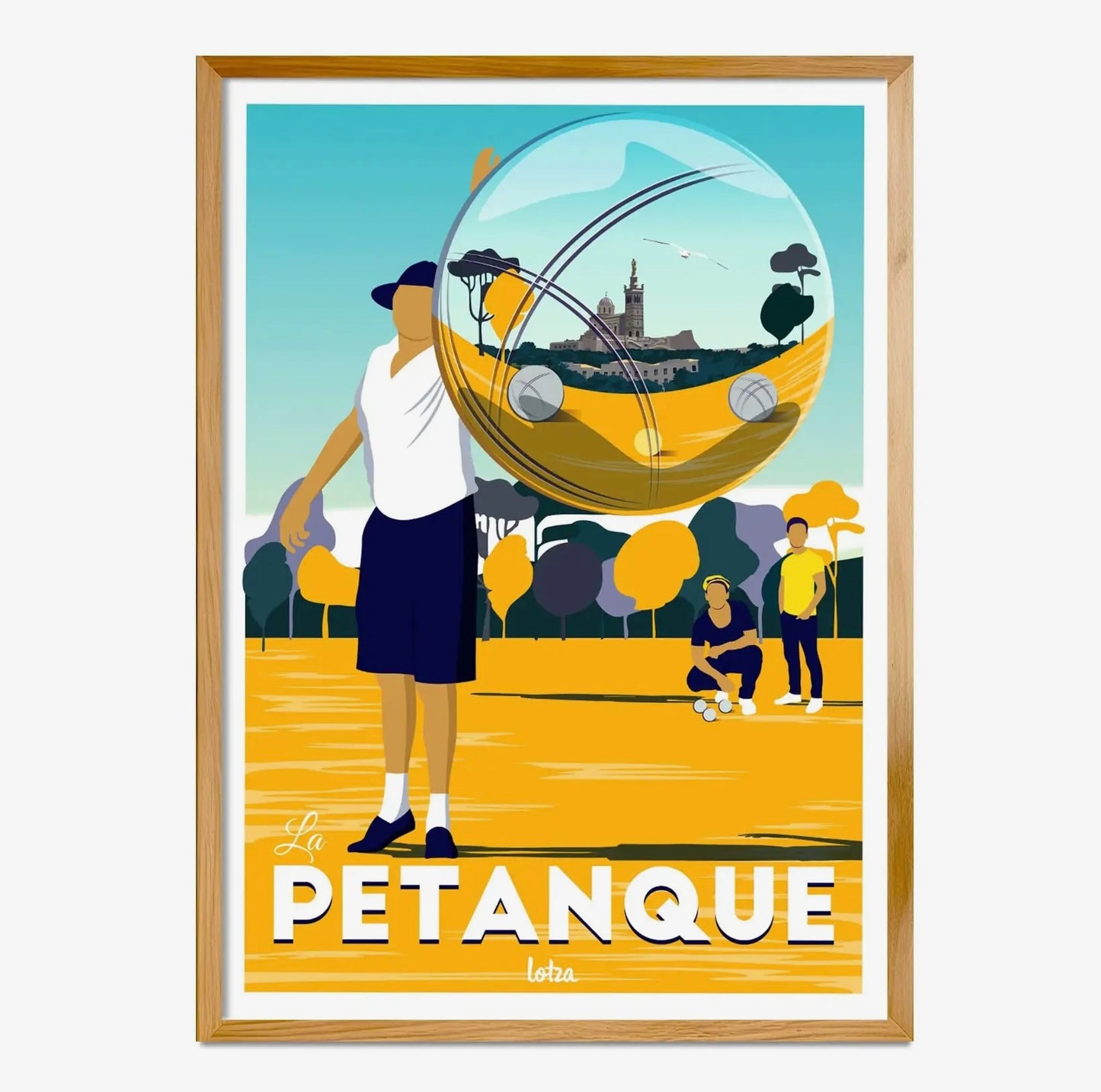 Affiche Pétanque