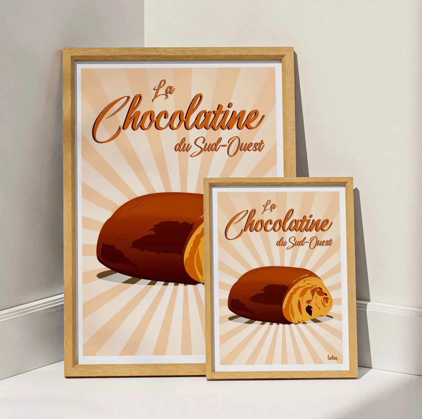 Affiche Chocolatine Sud Ouest