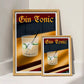 Affiche Gin Tonic