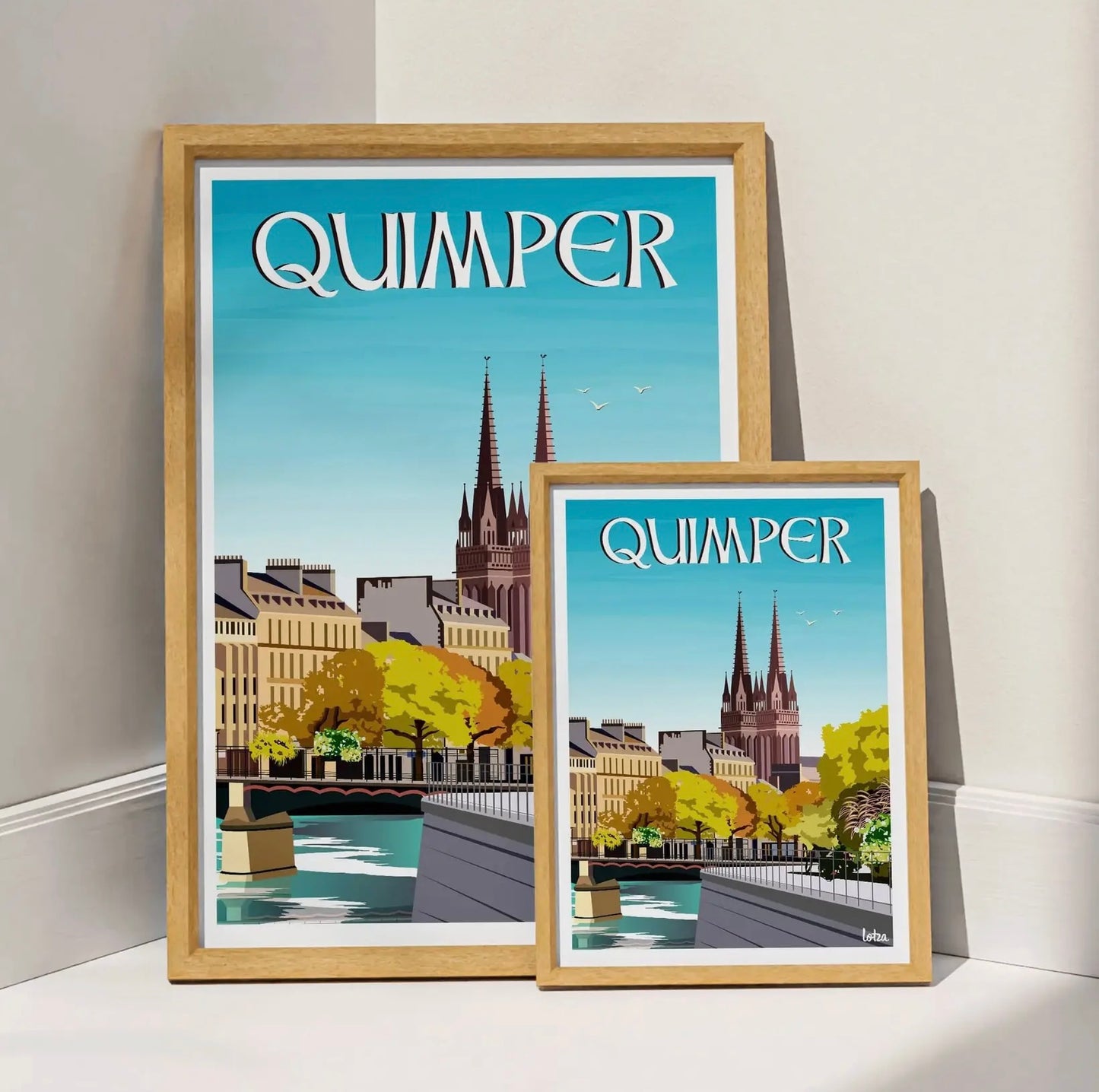 Affiche Quimper