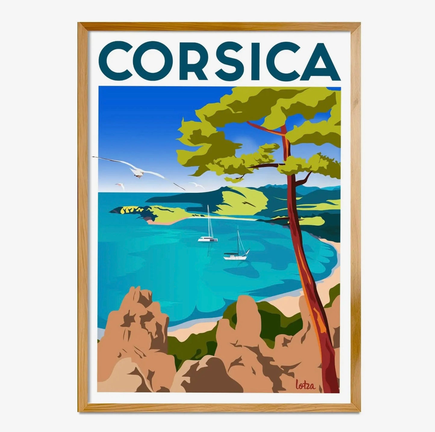 Affiche Corse