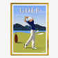 Affiche Golf
