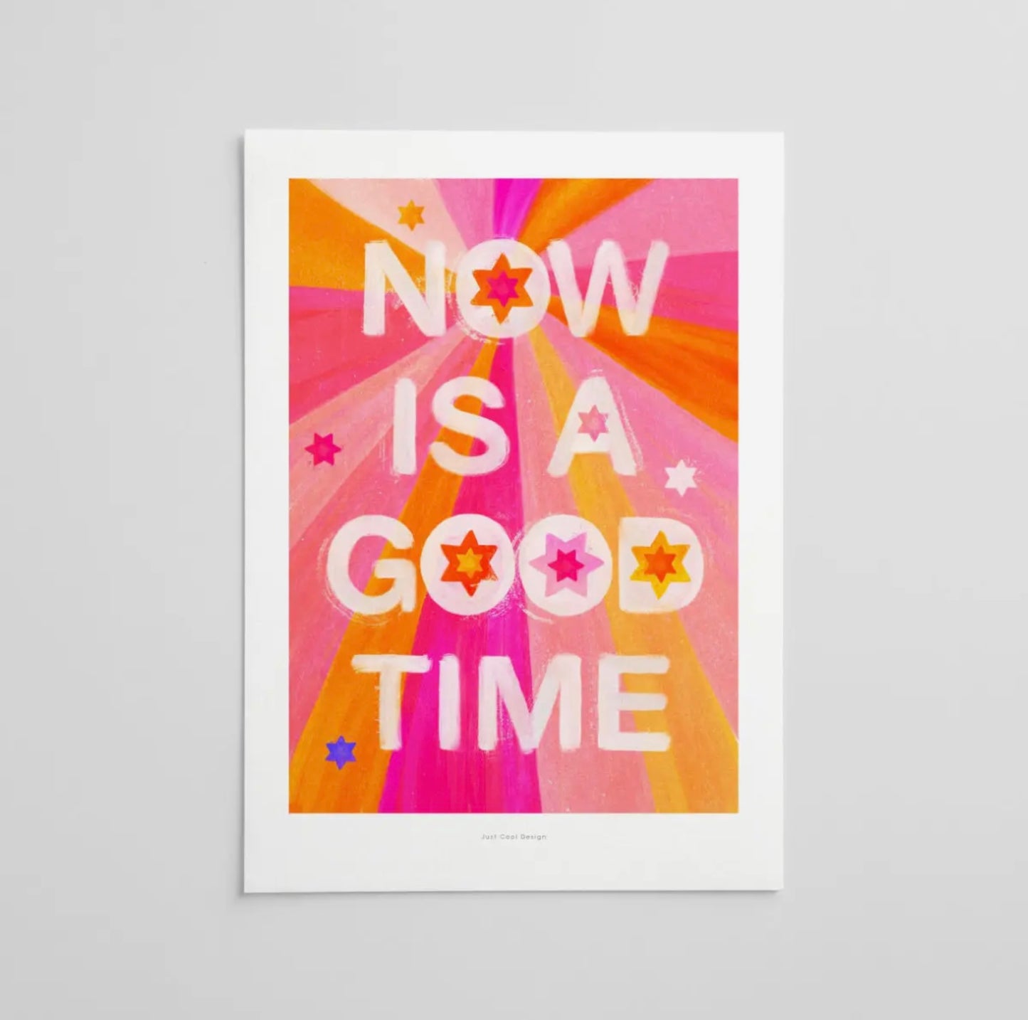 Affiche Now is a good time