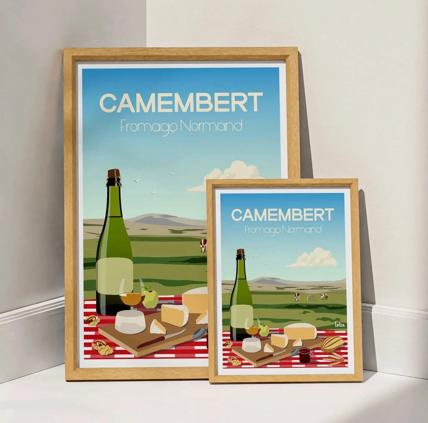 Affiche Camembert Normand