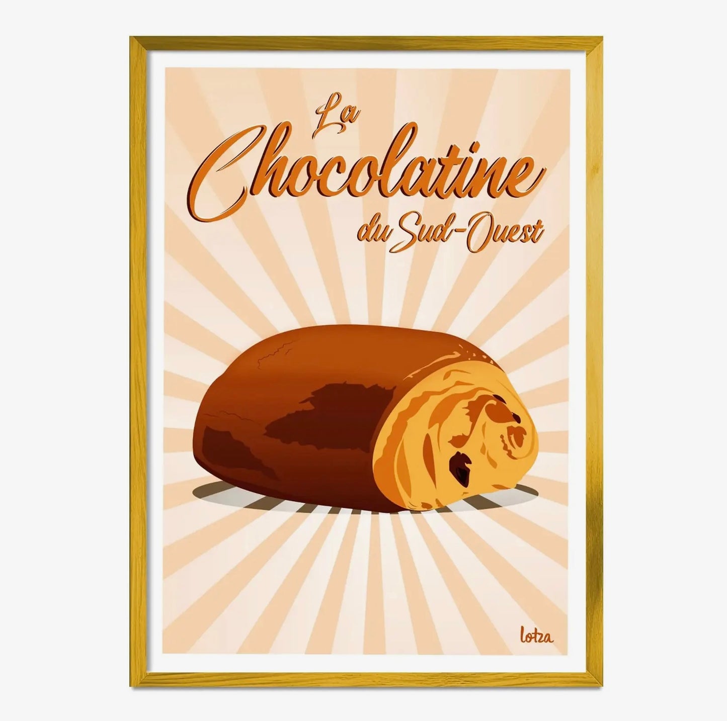 Affiche Chocolatine Sud Ouest