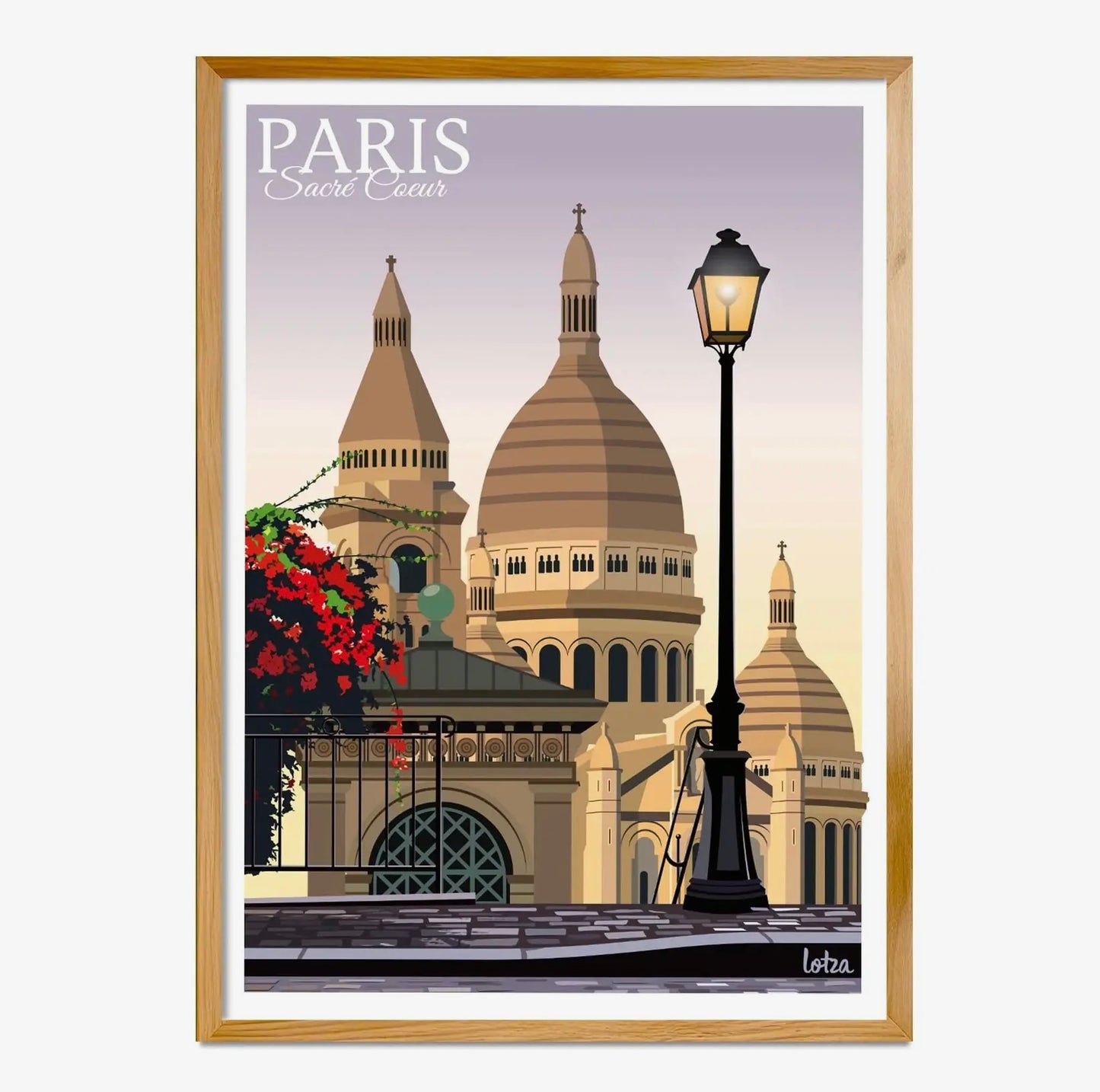 Affiche Paris Sacré Cœur