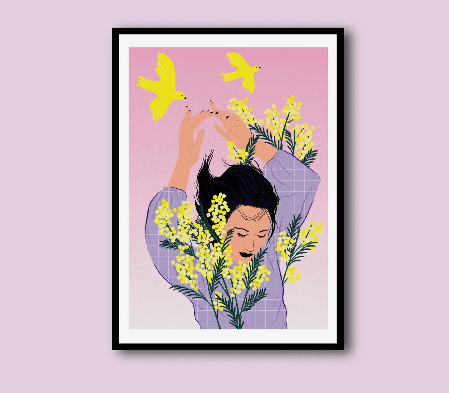 Affiche Mimosa Lover