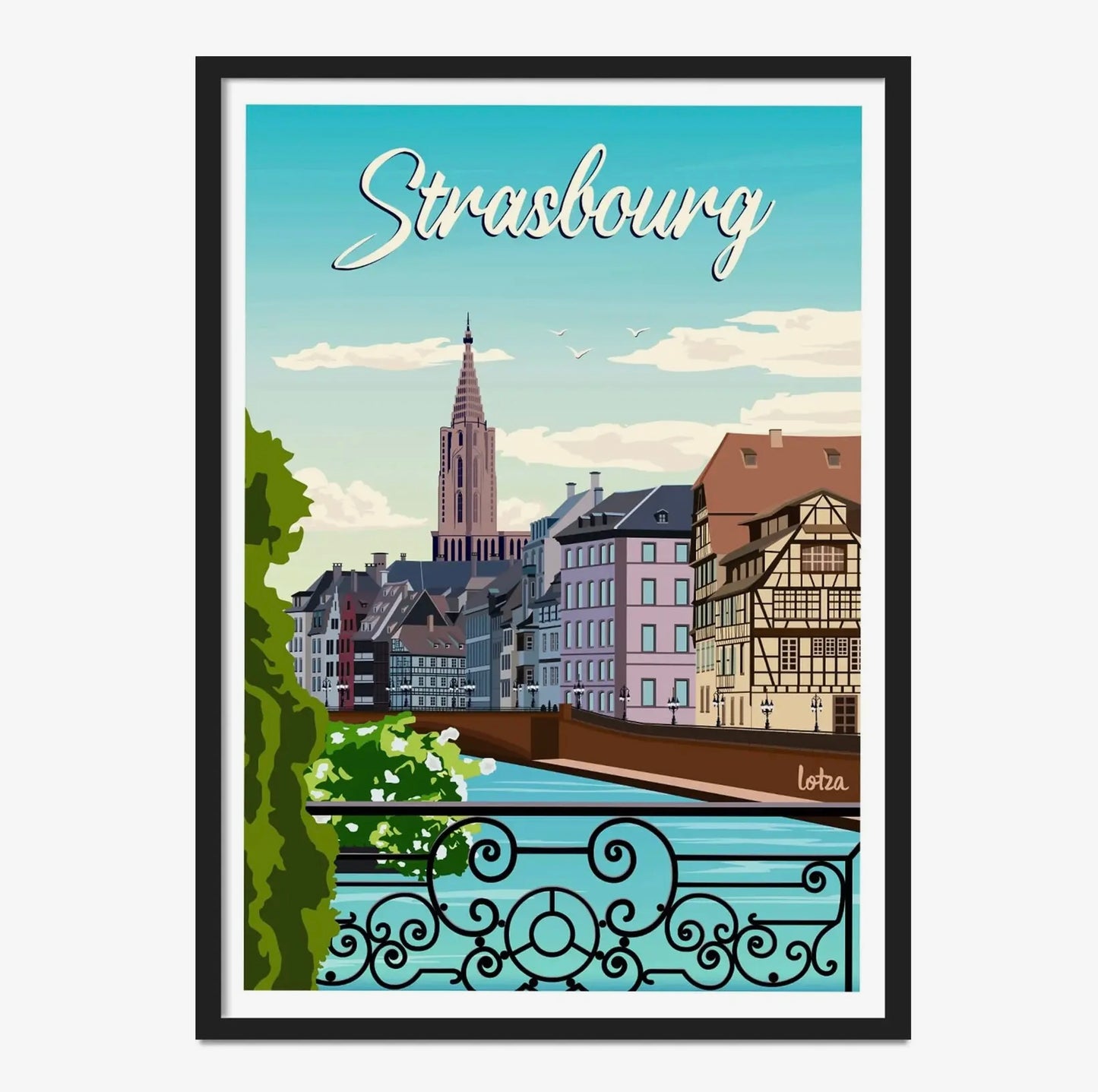 Affiche Strasbourg
