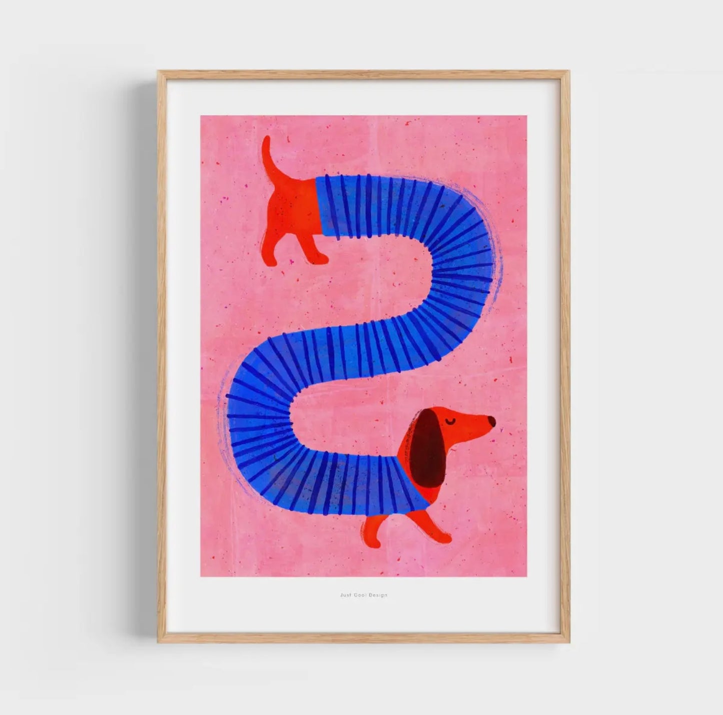 Affiche Chien accordéon