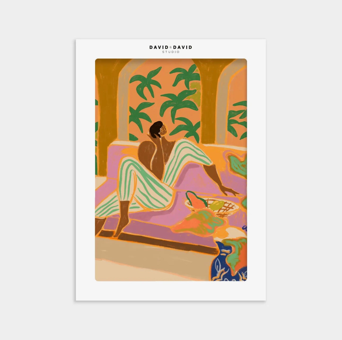 Affiche - Lounging at Twilight