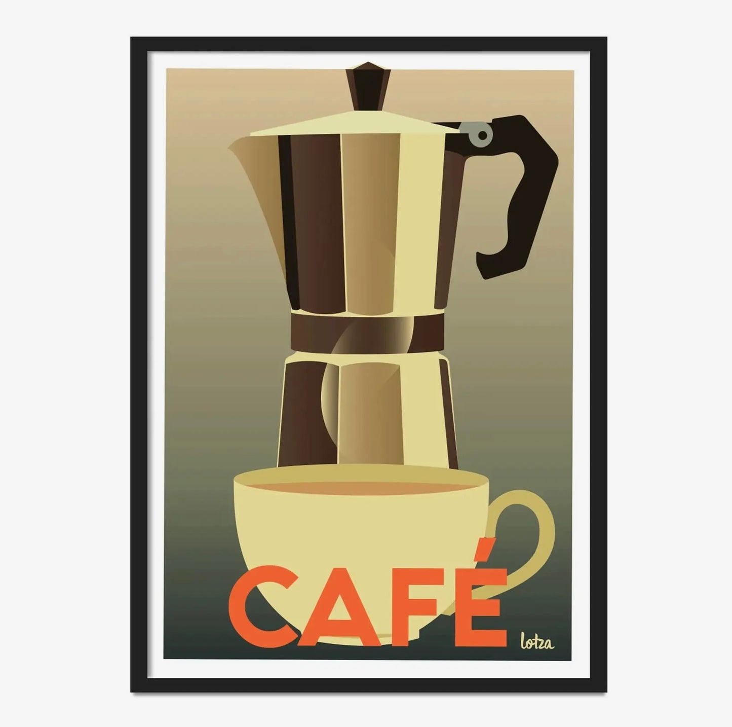 Affiche Café