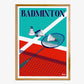 Affiche Badminton