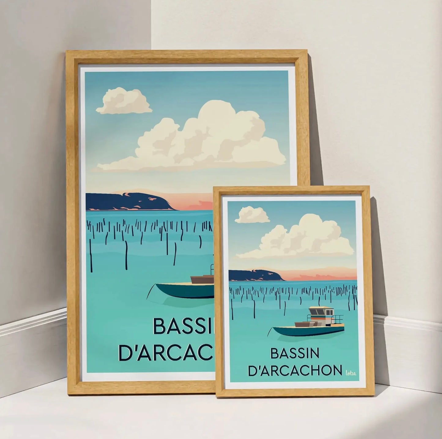 Affiche Bassin d’Arcachon