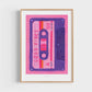 Affiche Good Vibes Cassettes