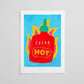 Affiche Bouteille extra hot