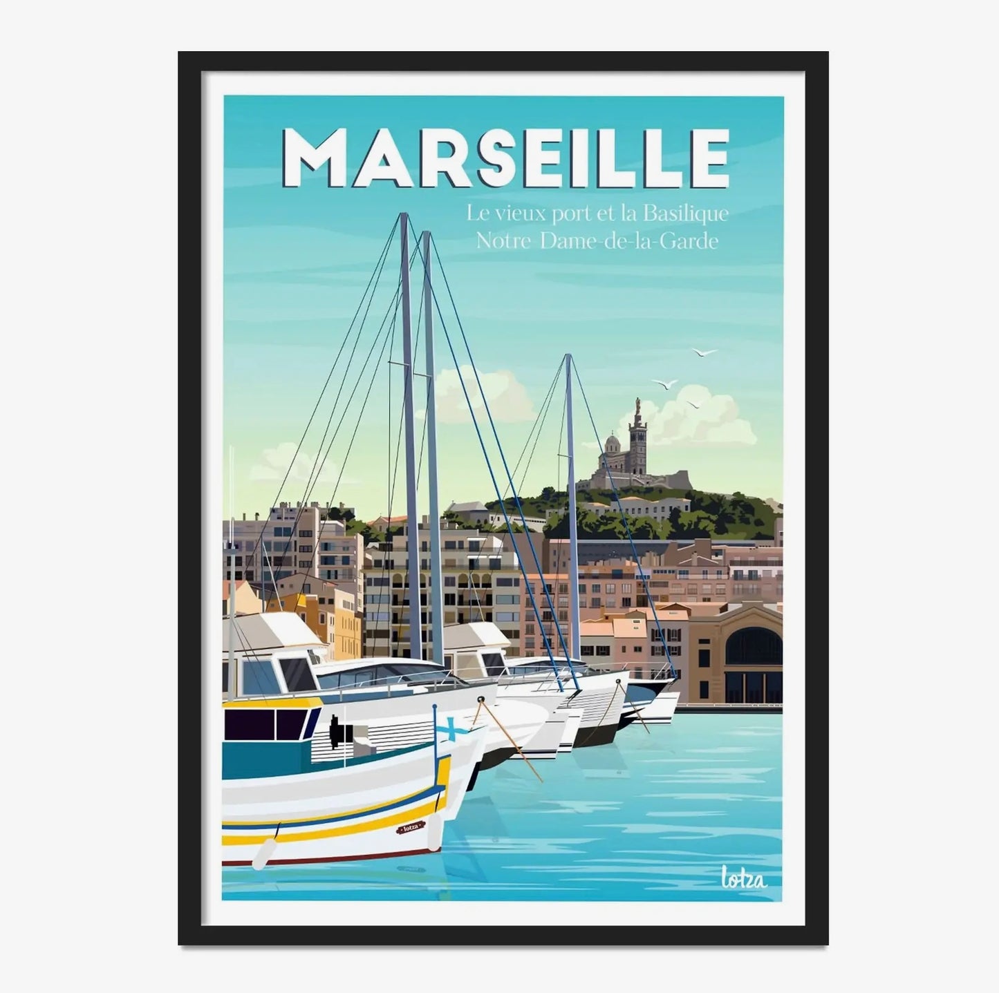 Affiche Marseille