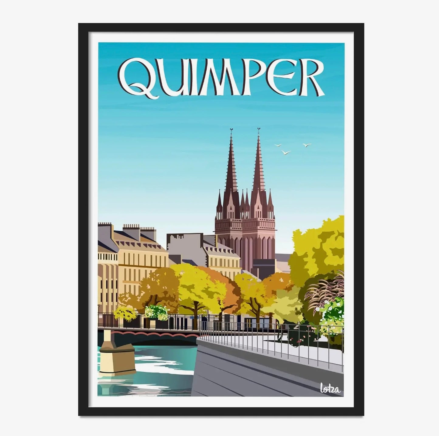 Affiche Quimper