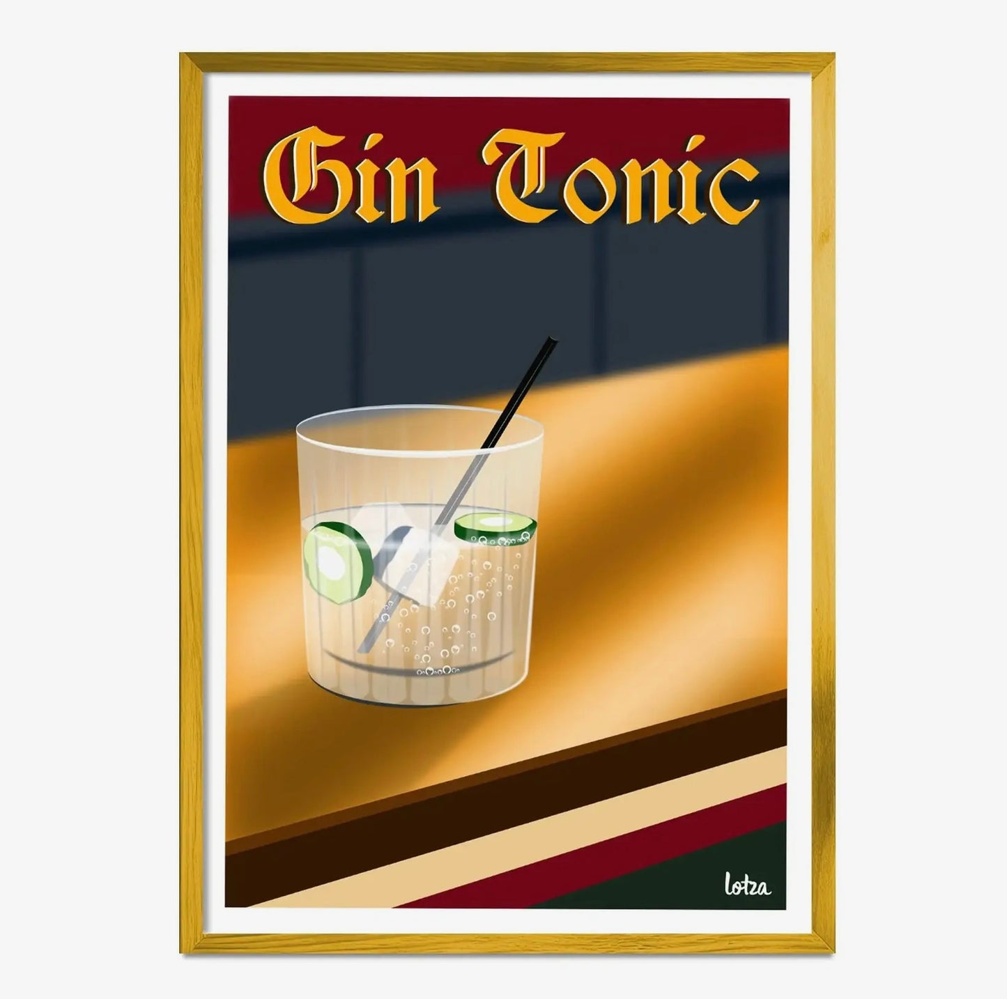 Affiche Gin Tonic