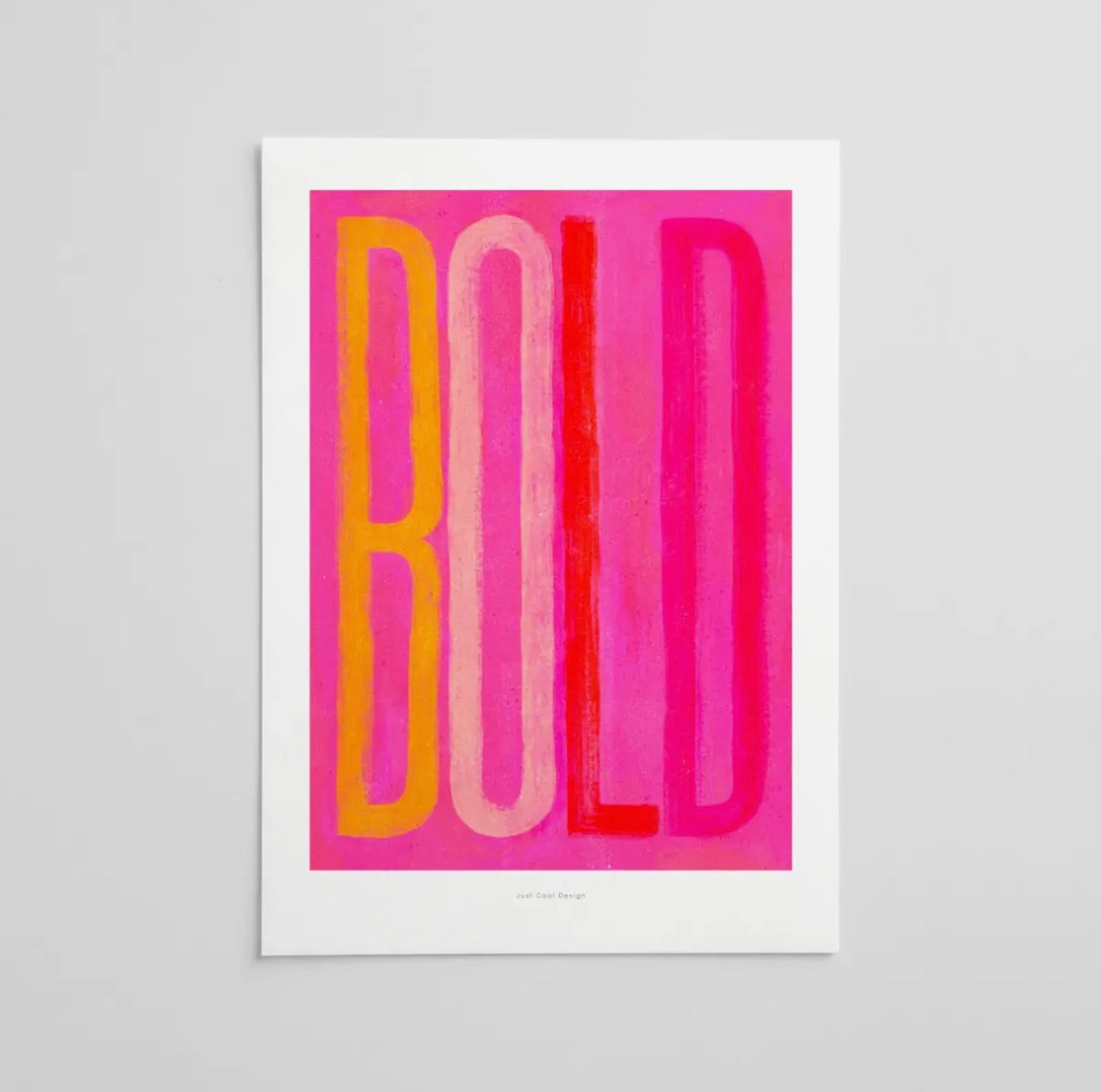Affiche Bold