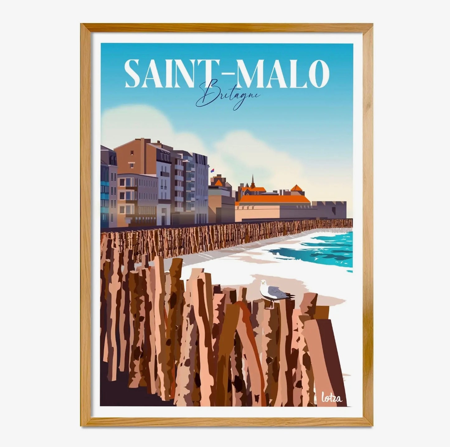 Affiche Saint-Malo