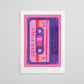 Affiche Good Vibes Cassettes