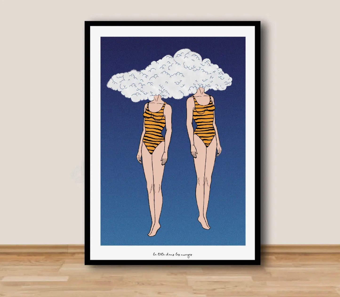 Affiche Avoir la tête dans les nuages