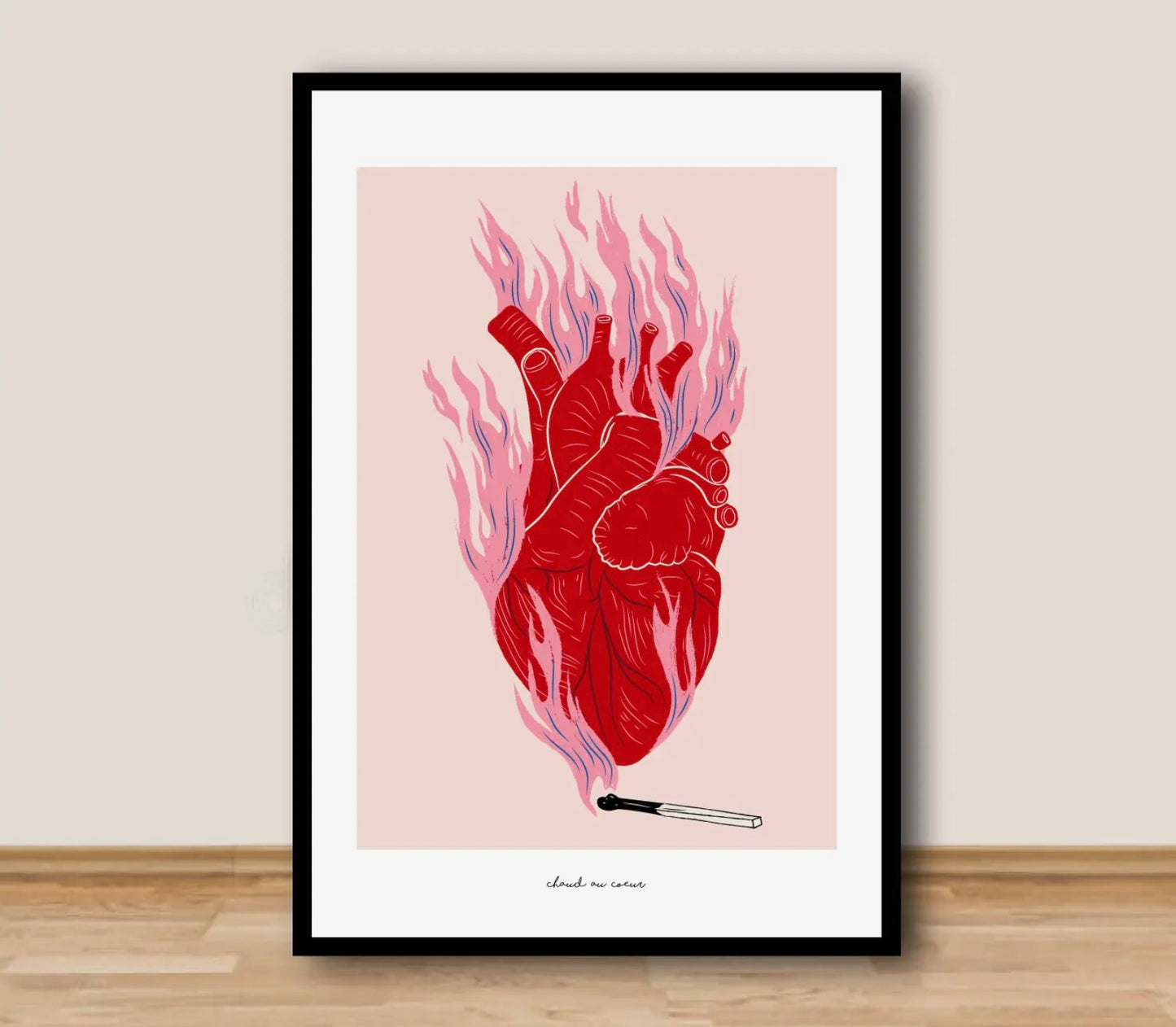 Affiche Avoir chaud au cœur