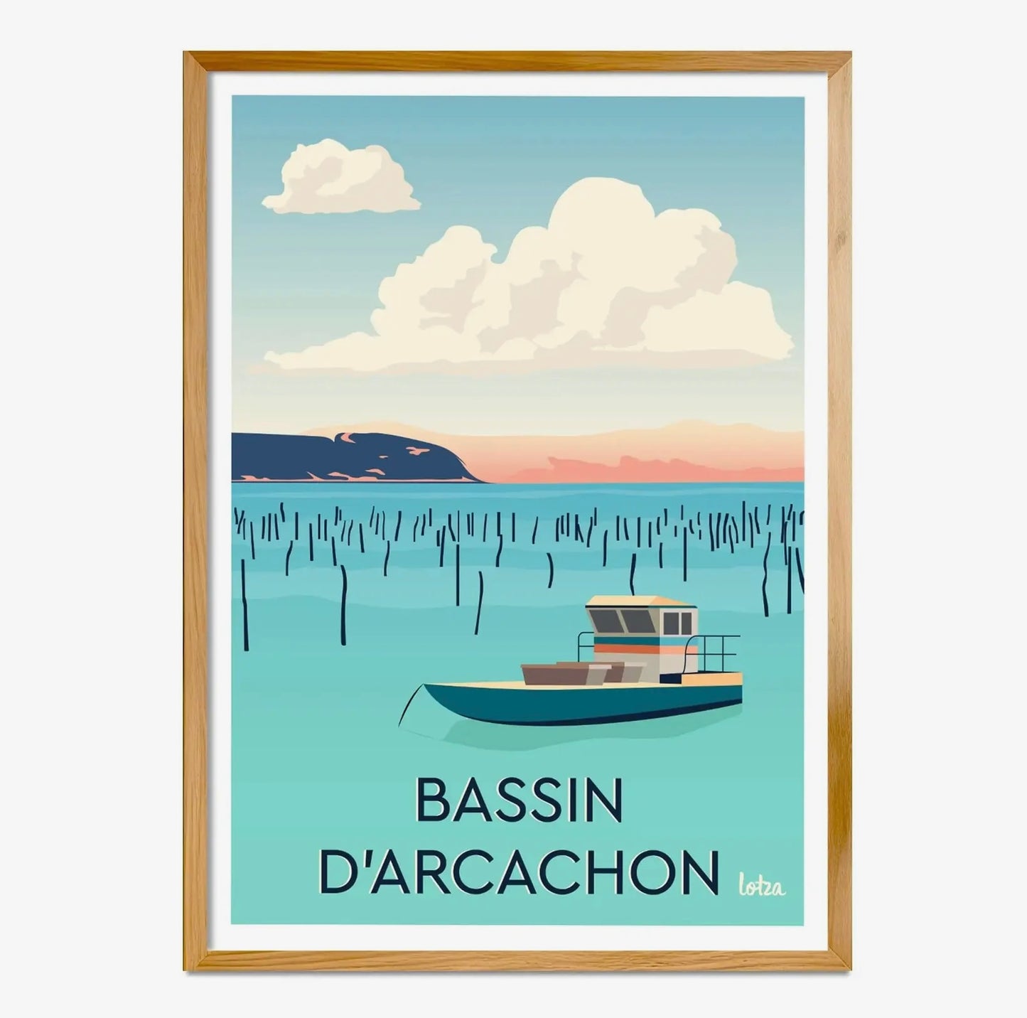 Affiche Bassin d’Arcachon