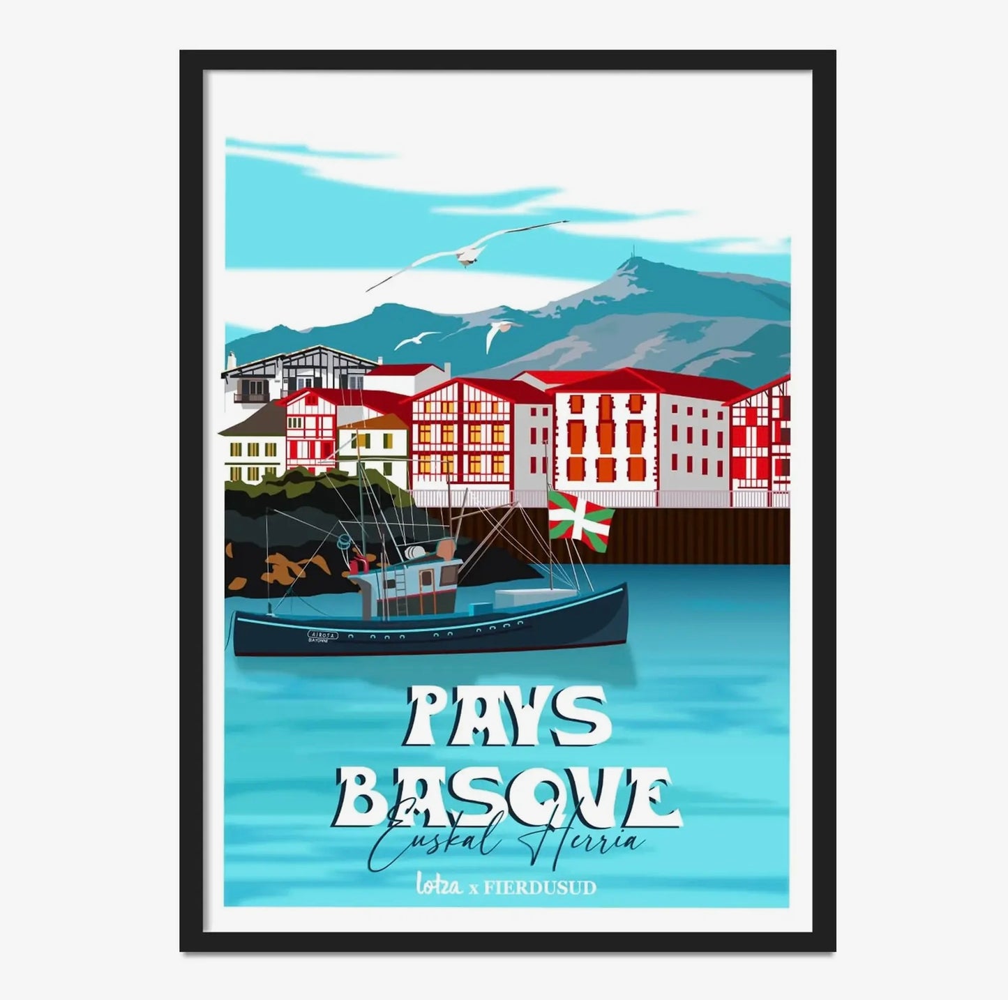 Affiche Pays Basque